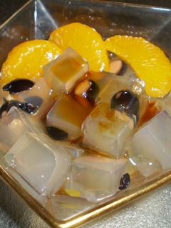 さっぱり☆黒豆寒天-レシピのメイン写真