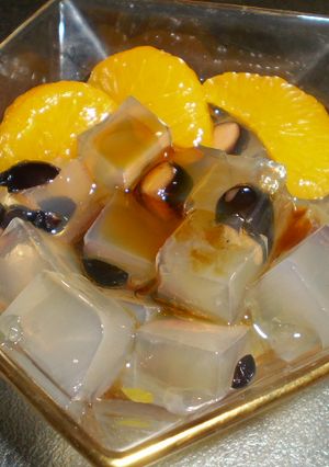 さっぱり☆黒豆寒天-レシピのメイン写真