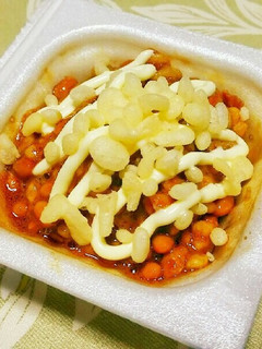 納豆焼き!?みたいな納豆の食べ方-レシピのメイン写真