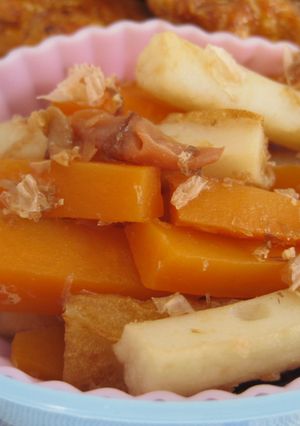にんじんと竹輪の梅煮-レシピのメイン写真