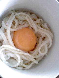 激ウマ!簡単卵かけうどん-レシピのメイン写真