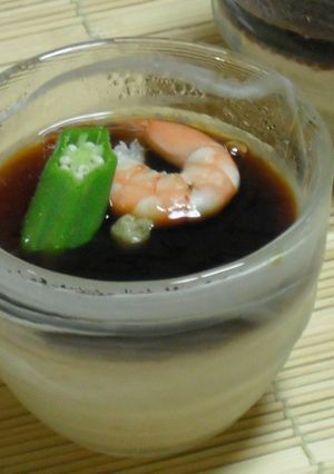 フライパンで作る冷やし茶碗蒸し-レシピのメイン写真