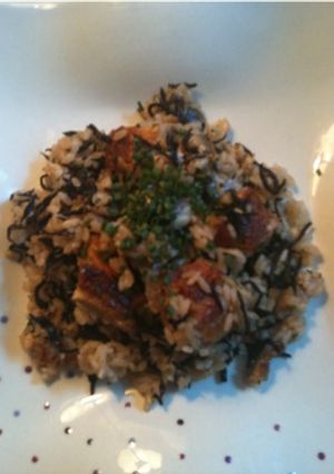 鰻とひじきの炊き込みご飯♪♪♪-レシピのメイン写真