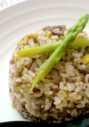 残り物で、和風あまから炒飯-レシピのメイン写真