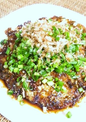 ヘルシー!!和風豆腐入りお好み焼き★-レシピのメイン写真