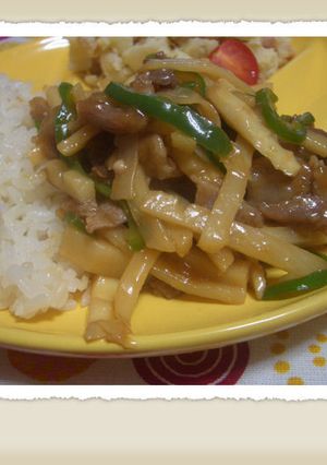 ☆☆豚コマで簡単!豚肉チンジャオ☆☆-レシピのメイン写真