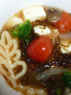 簡単☆トマト入りもずくスープ 市販品利用-レシピのメイン写真