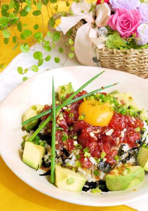 タレが決め手! マグロユッケ丼-レシピのメイン写真