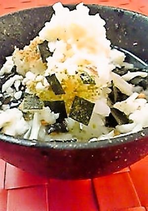 いつもの☆お茶漬けの素が洋風に変身！-レシピのメイン写真