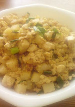 豆腐と山芋のほくほく丼-レシピのメイン写真