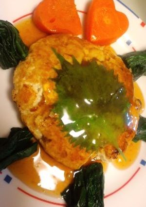 豆腐と鰯のハンバーグ-レシピのメイン写真