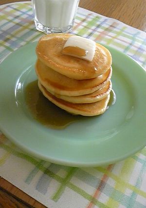もっちもちパンケーキ-レシピのメイン写真