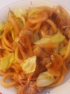 バター醤油で焼きうどん-レシピのメイン写真