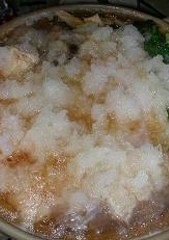鶏と揚げ餅のみぞれ鍋-レシピのメイン写真