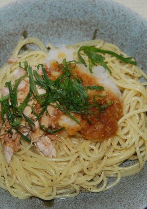 さっぱり！ツナおろしパスタ-レシピのメイン写真