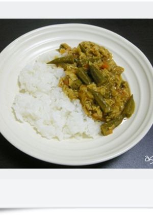 オクラ&豆腐のベジドライカレー-レシピのメイン写真