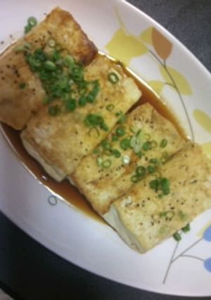 バタポン☆豆腐ステーキσ)Д`)-レシピのメイン写真