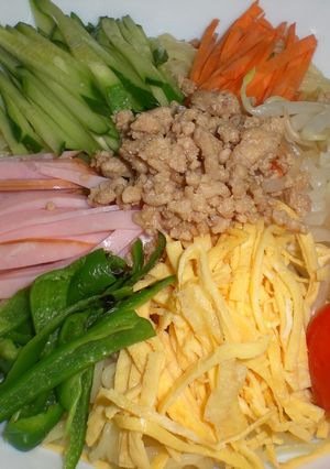 麺は添え物？我が家の冷やし中華♪-レシピのメイン写真