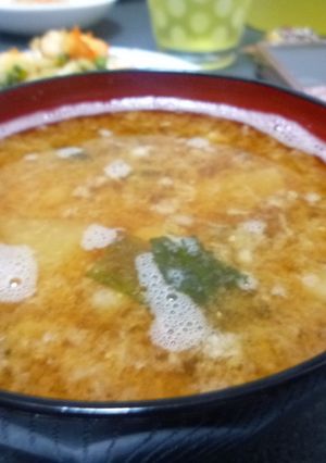 大根のお味噌汁-レシピのメイン写真