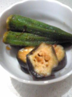 レンジで簡単オクラと茄子の煮浸し-レシピのメイン写真