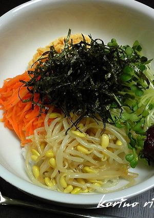 簡単ビビンバ-レシピのメイン写真