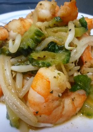 バジルが決め手！エビのバジル炒め-レシピのメイン写真