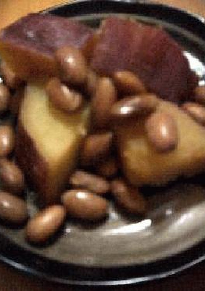 さつま芋＋ウズラ豆のいとこ煮-レシピのメイン写真