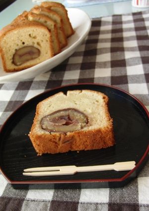 素朴な味の和栗とそば粉のケーキ-レシピのメイン写真
