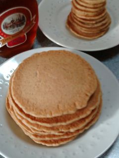 そば粉×パンケーキ 誕生日-レシピのメイン写真