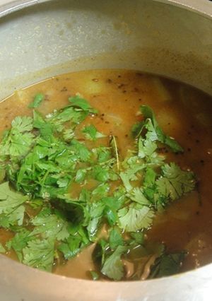 基本のサンバル（南インド豆スープ？）-レシピのメイン写真