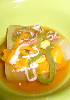 冬瓜のとろ～り野菜あんかけ-レシピのメイン写真