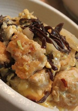 つくね親子丼-レシピのメイン写真