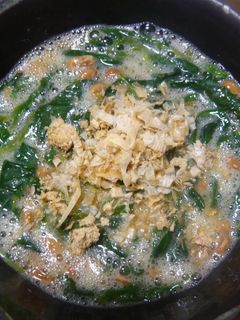 激うま!!モロヘイヤの納豆卵☆-レシピのメイン写真