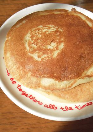 いつもと違う？もちふわホットケーキ-レシピのメイン写真