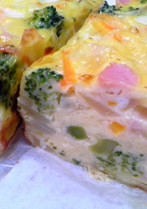 簡単☆ケークサレ風オムレツ-レシピのメイン写真