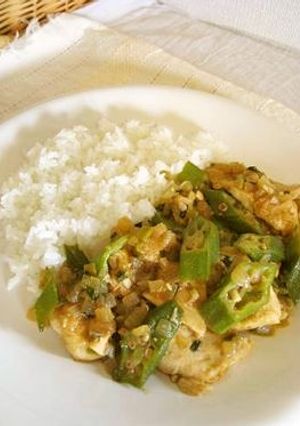 ＊ブラジル料理　チキンとオクラの煮込み＊-レシピのメイン写真