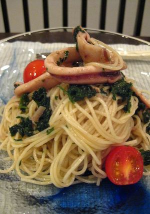 爽やか☆イカとパセリの冷製スパゲッティ☆-レシピのメイン写真