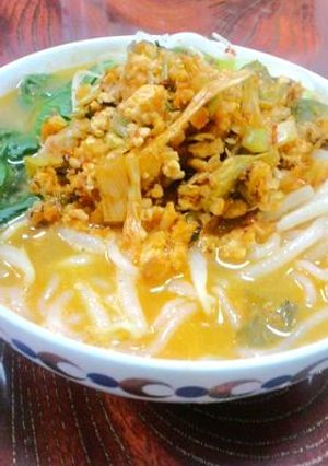 ダイエットに簡単♪白滝の担担麺（坦々麺）-レシピのメイン写真