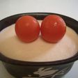 ★トマトジュースでチーズケーキ★