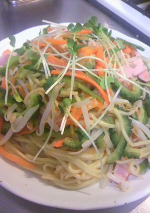 ゴーヤの塩レモン焼そばっ★-レシピのメイン写真