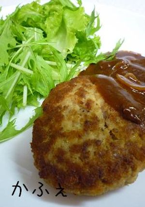 おからハンバーグinデミグラスソース　-レシピのメイン写真