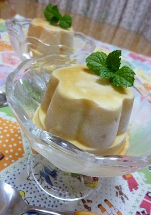 ｡ஐ｡プリンヨーグルトなアイス｡ஐ｡-レシピのメイン写真