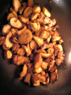 椎茸の軸の焼肉のタレ炒め-レシピのメイン写真