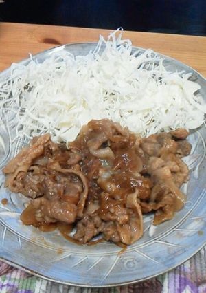 七夕☆生姜焼きはちみつバージョン-レシピのメイン写真