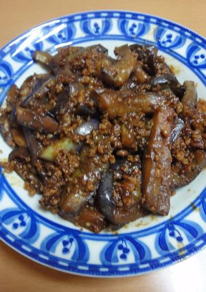 なすの肉みそ炒め-レシピのメイン写真