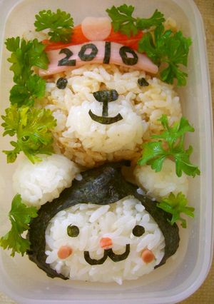 キャラ弁♪2010オリンピックマスコット-レシピのメイン写真