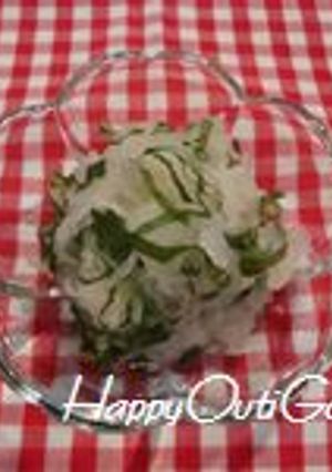 大根と大葉の酢の物☆-レシピのメイン写真