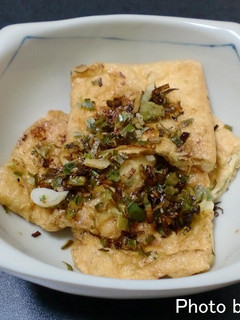 油揚げ焼き(^^!-レシピのメイン写真