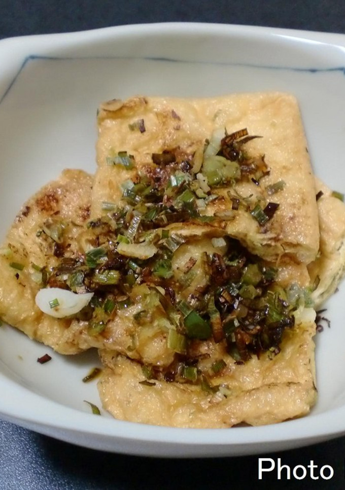 油揚げ焼き（＾＾！-レシピのメイン写真