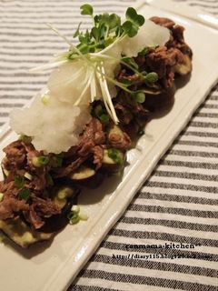 豚肉とナスのさっぱりみぞれ和え-レシピのメイン写真